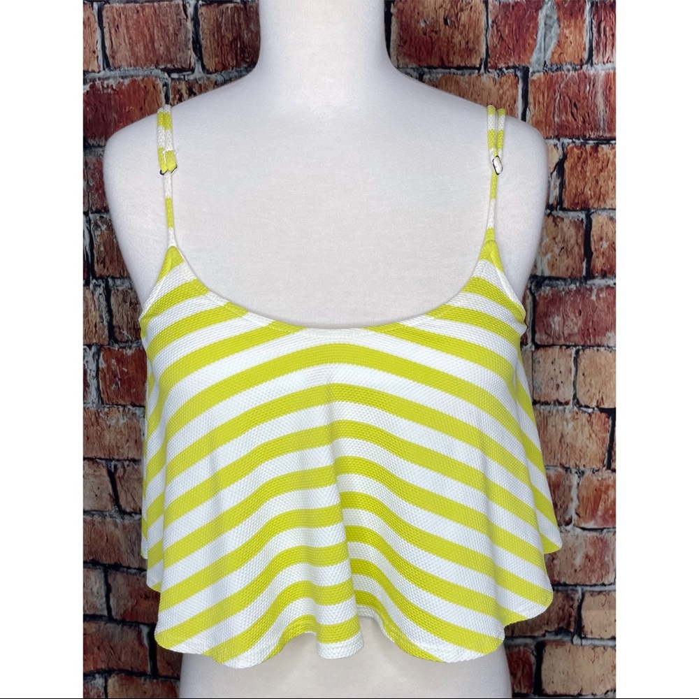 Kortni Jeane Small Swing Swim Crop Bikini Top